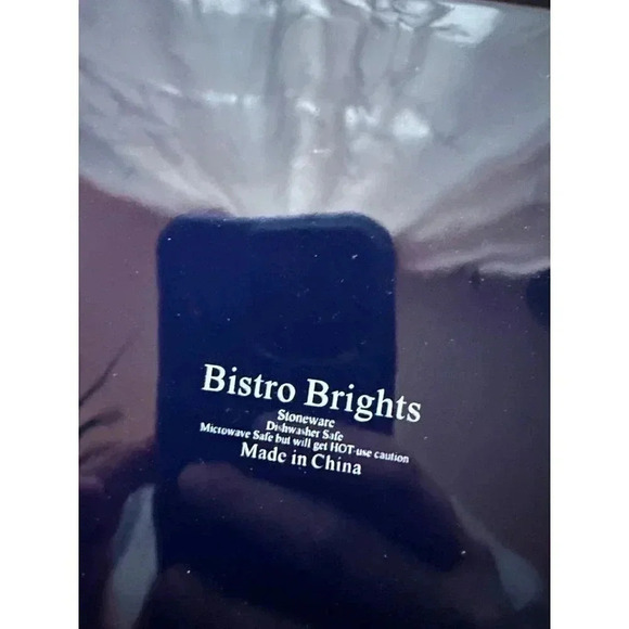 Bistro Brights Blue Square dish - Picture 5 of 7